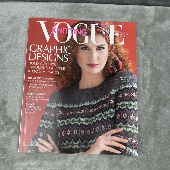 Other - Vogue Knitting Magazine Late Winter 2019 "Graphic Design"